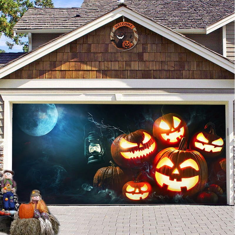 🔥💖Halloween Garage Door Decoration