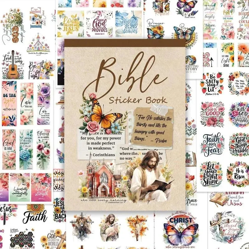 ✝️Motivational & Faith Sticker Book