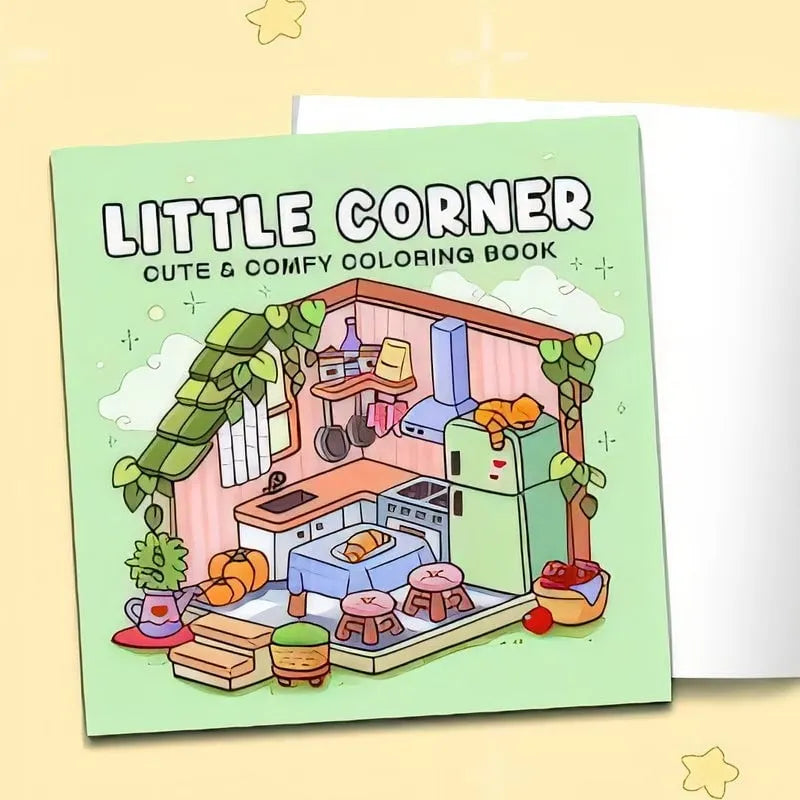 Little Cozy Corner Coloring Book For Adults and Teens