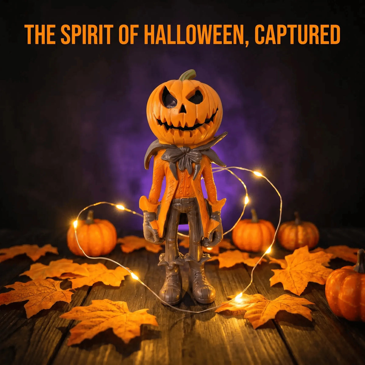 🎉🌟👻Halloween Pumpkin Man Figurine/Decoration🎃