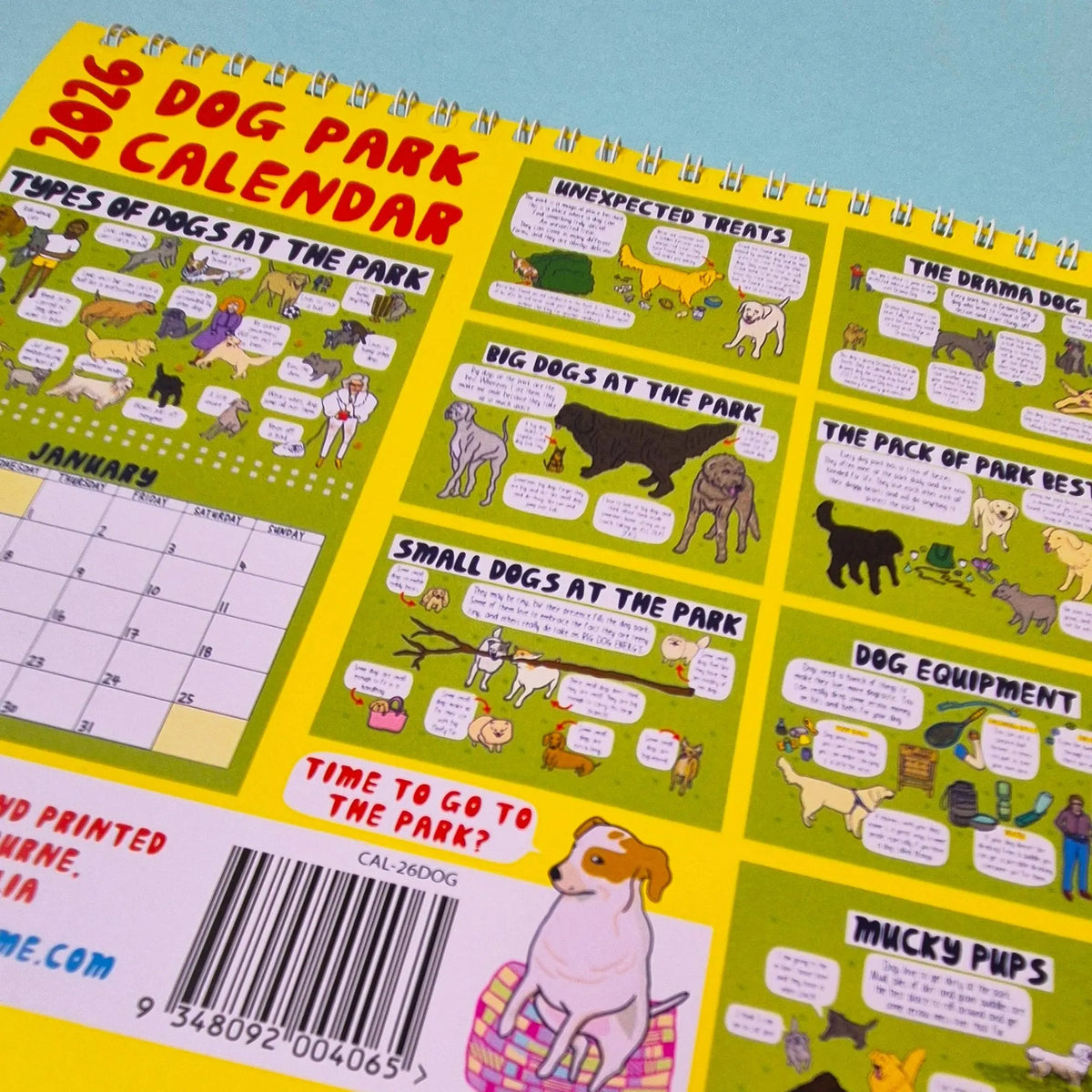 🔥Last Day 49% OFF - 🐶2026 Dog Park Calendar