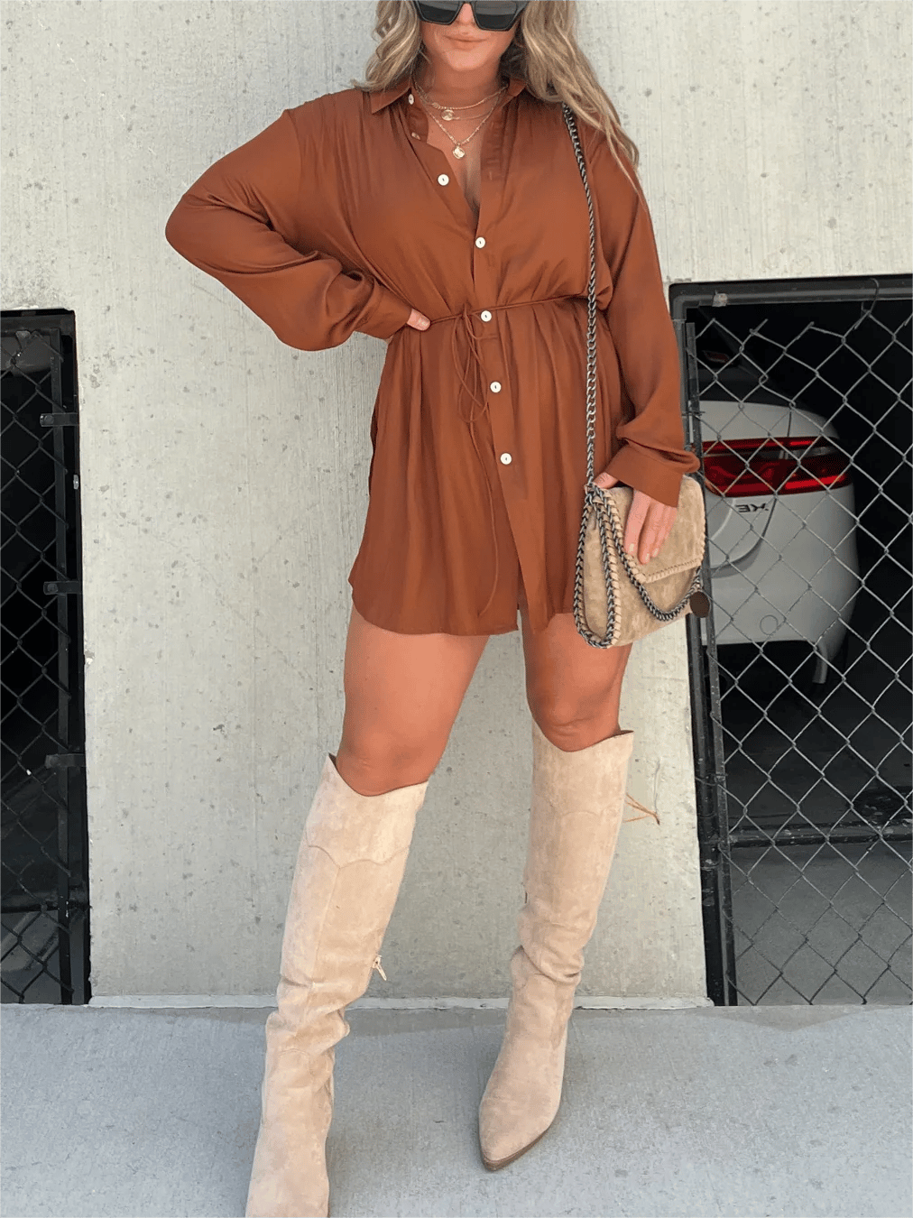 Women's Solid Color Long Sleeve Shirt Suit✨Buy 2 Free Shipping