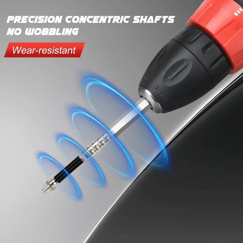 K5 Impact-Resistant Anti-Slip Bits – High-Magnetic Screwdriver Bit Set