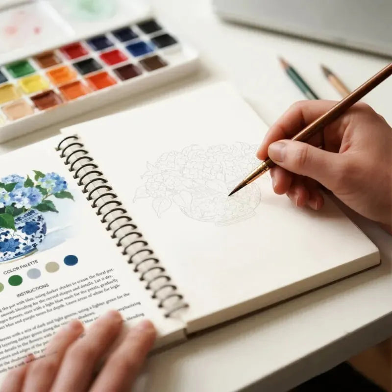 Watercolor Workbook 120 lb Recycled Paper