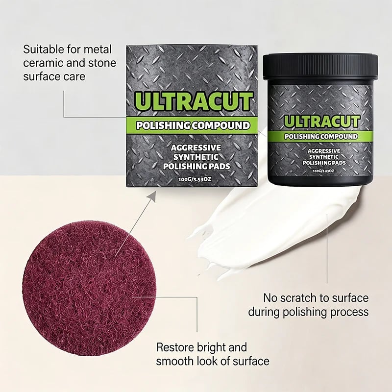 🎉✅Direct from the manufacturer💥All-in-One Surface Restoration Polish with Pad