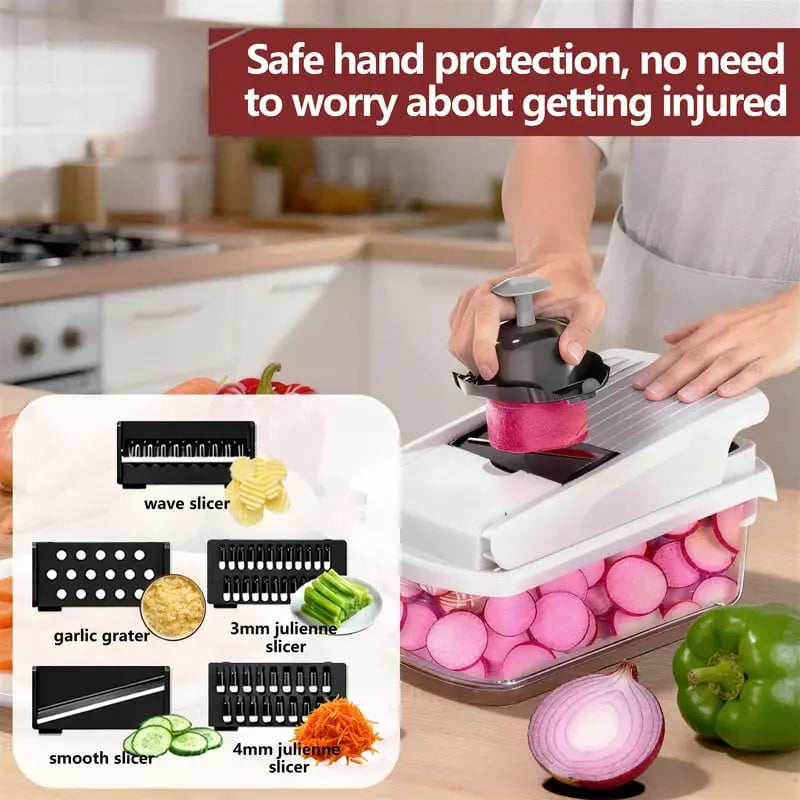🔥HOT SALE🔥🥗 15-in-1 Vegetable Chopper