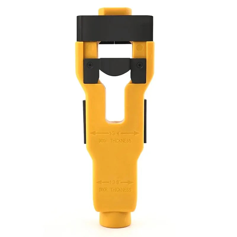 🔥 HOT SALE 🔥🛠️ LIMITED-TIME 50% OFF! 🚪 Professional Door Latch Installation Tool – Accurate Mortise Guide, Durable ABS, Adjustable 🔨