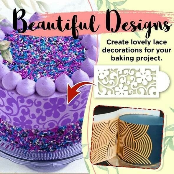 (Early Mother's Day Sale- SAVE 🔥48% OFF🔥) Cake Decoration Stencil