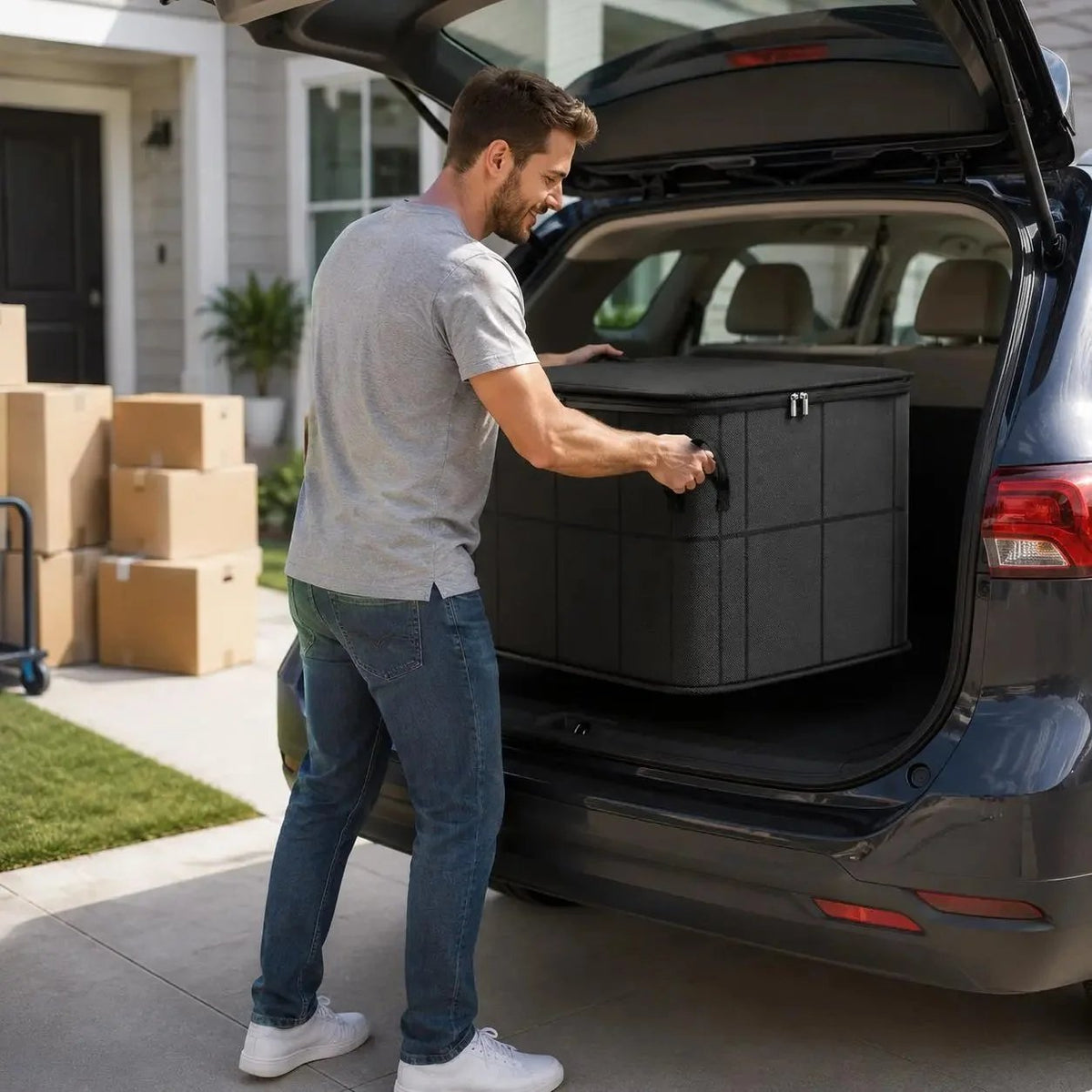 🔥HOT SALE🔥💥49% OFF Factory Clearance –📦Foldable Storage Tote – Waterproof, Dustproof, Big & Portable 🌟