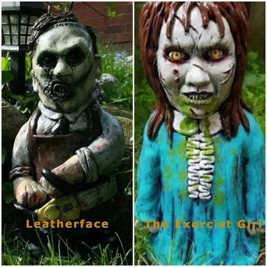 HORROR MOVIE GARDEN GNOMES KILLER