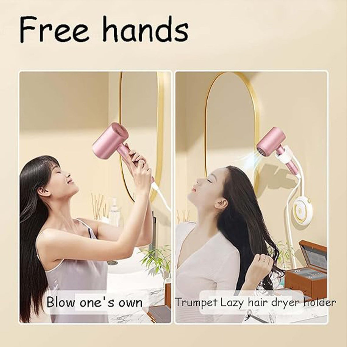 🔥Hot Sale - ❤Hair dryer holder