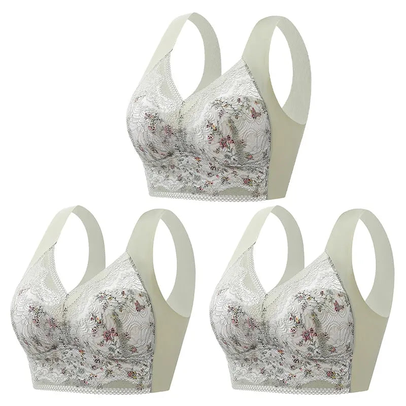 ❤️Plus Size Seamless Push Up Wireless Bra