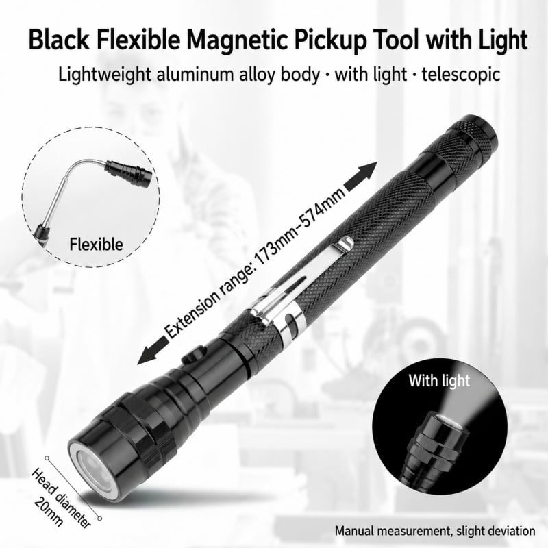 Extendable Magnetic Pickup Tools