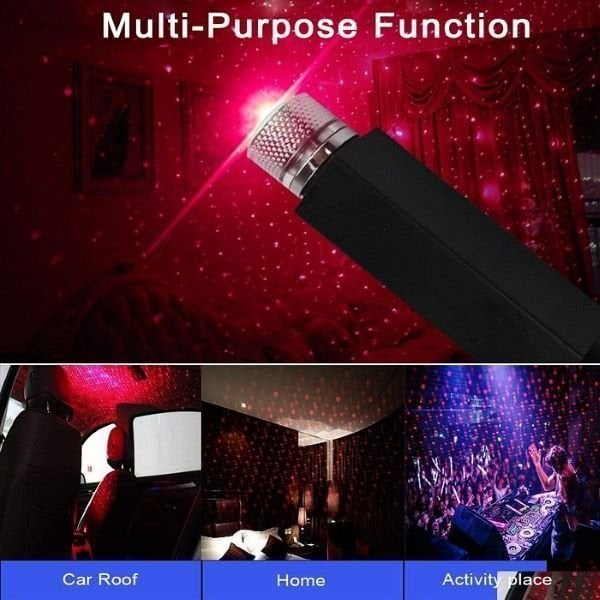 Car and Home Ceiling Romantic USB Night Light(BUY 2 GET 1 FREE SHIPPING)