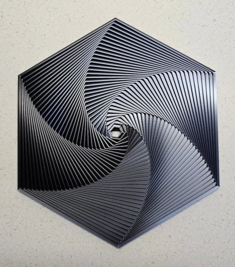 🔥Last Day 50% OFF⚡3D-Printed Fractal Fidget Hexagon(💥BUY MORE SAVE MORE)