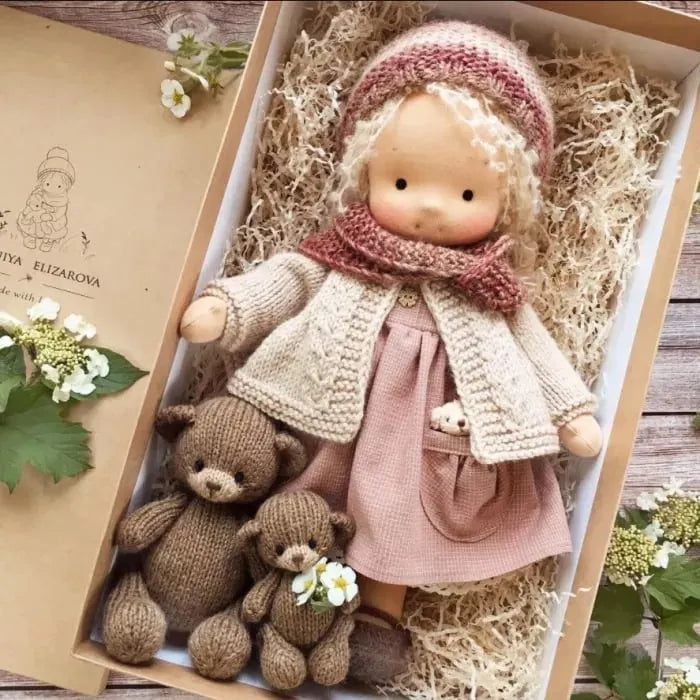 (New)Handmade Waldorf Doll🎁Gift For Children🎁