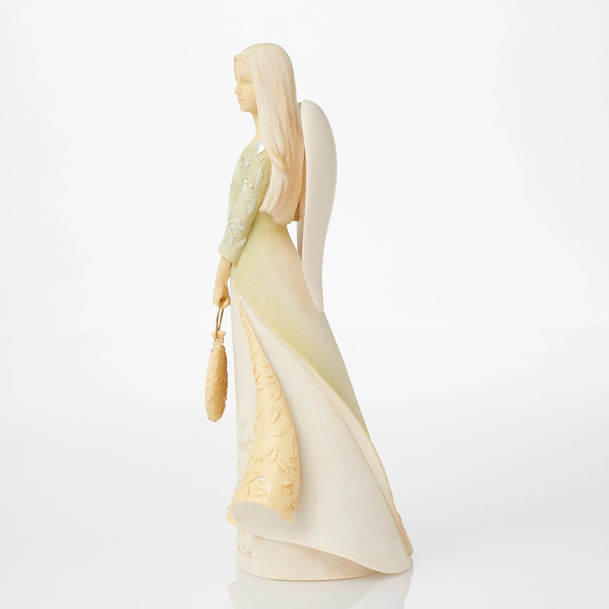 Retirement Angel Resin Figure, 9 Inch, Multicolor