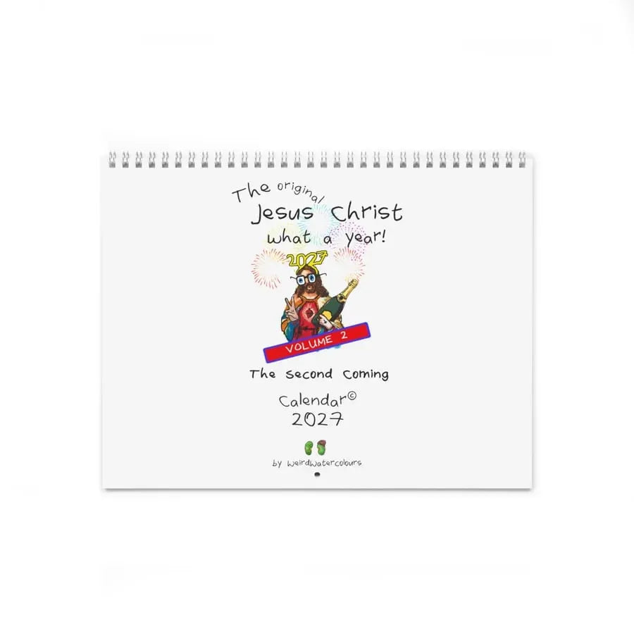 ✝️ Jesus Christ, What A Year! 2027 Funny Christian Calendar 😂