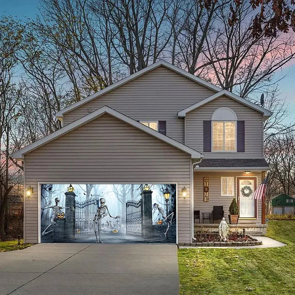 🔥💖Halloween Garage Door Decoration