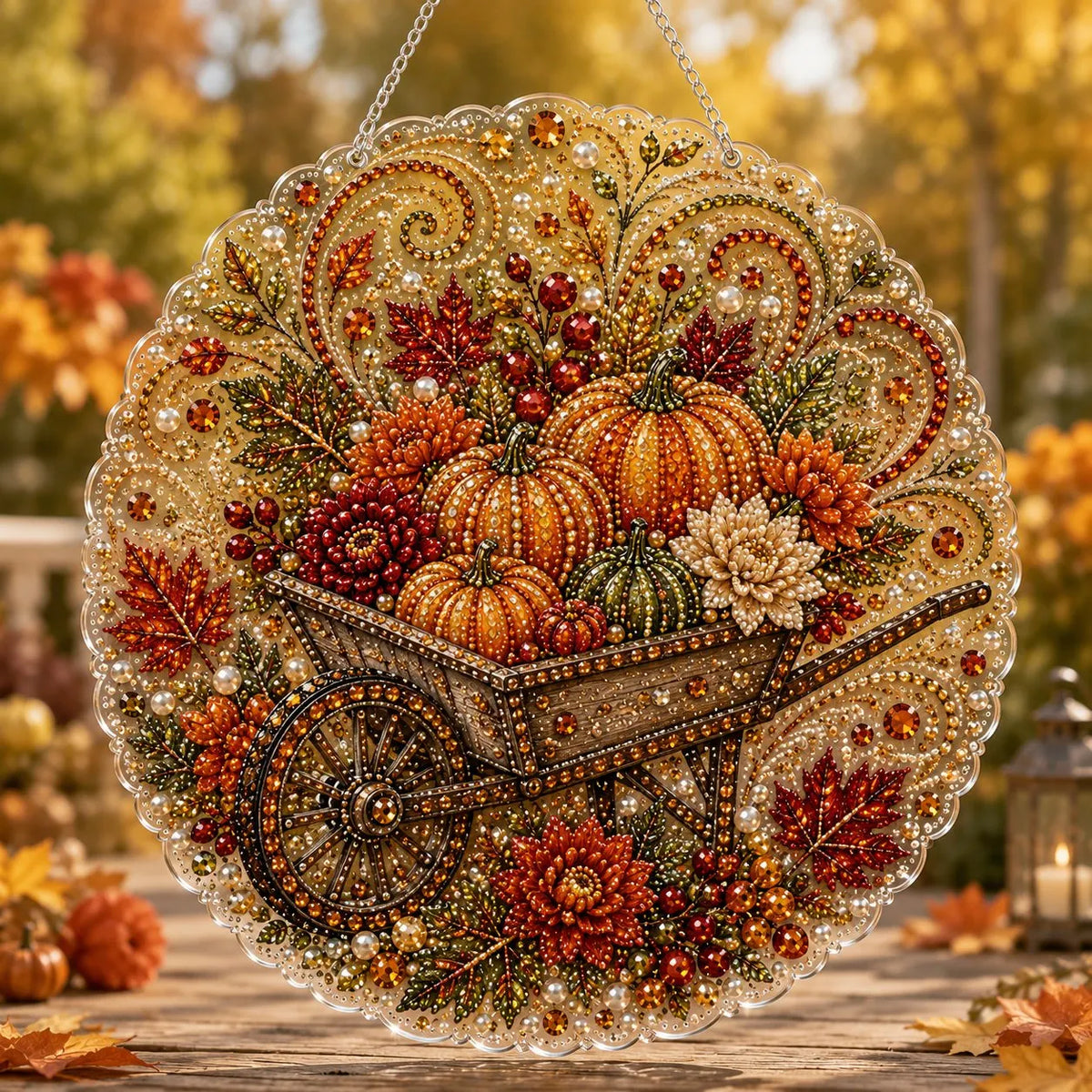 🔥Last Day 49% OFF - 🍂✨Autumn Diamond Painting Hanging Ornament(📦Buy 2 Free Shipping)