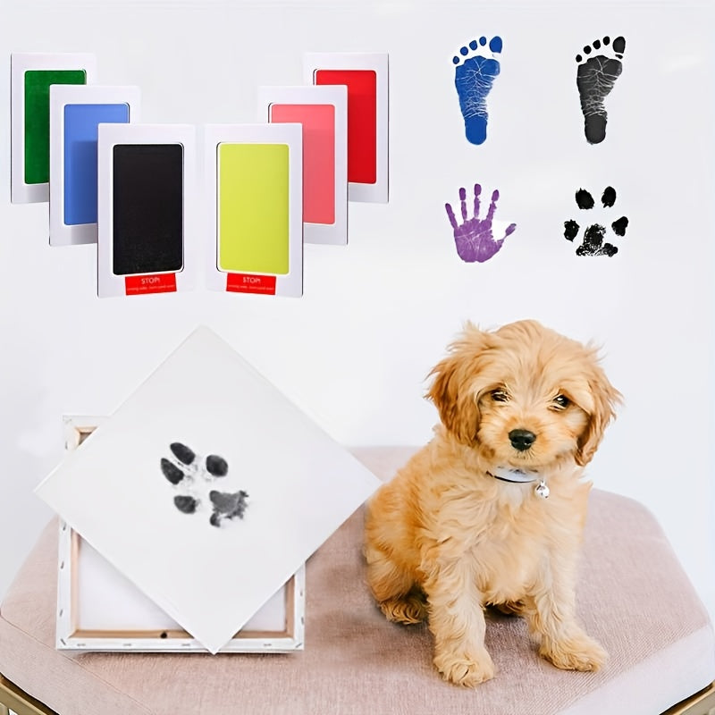 Pet Footprint Rubbing Memorial Album