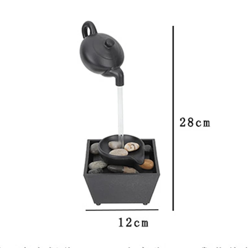 🔥HOT SALE🔥📢📢49% OFF !! ⏰Floating Illusion Teapot Water Fountain Decor
