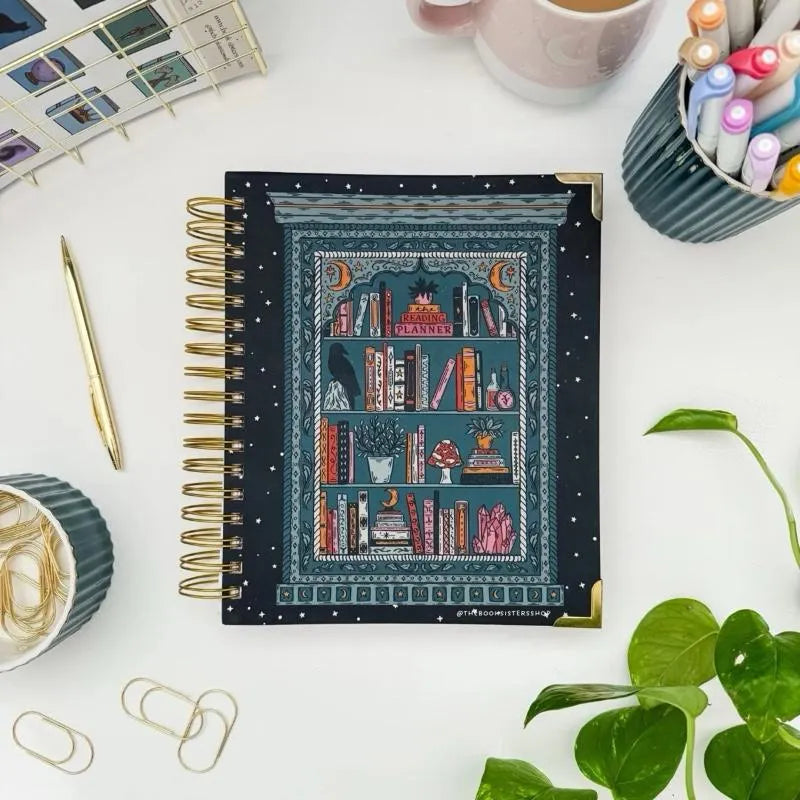 📚Reading Planner for Book Lovers(✨Hardcover)