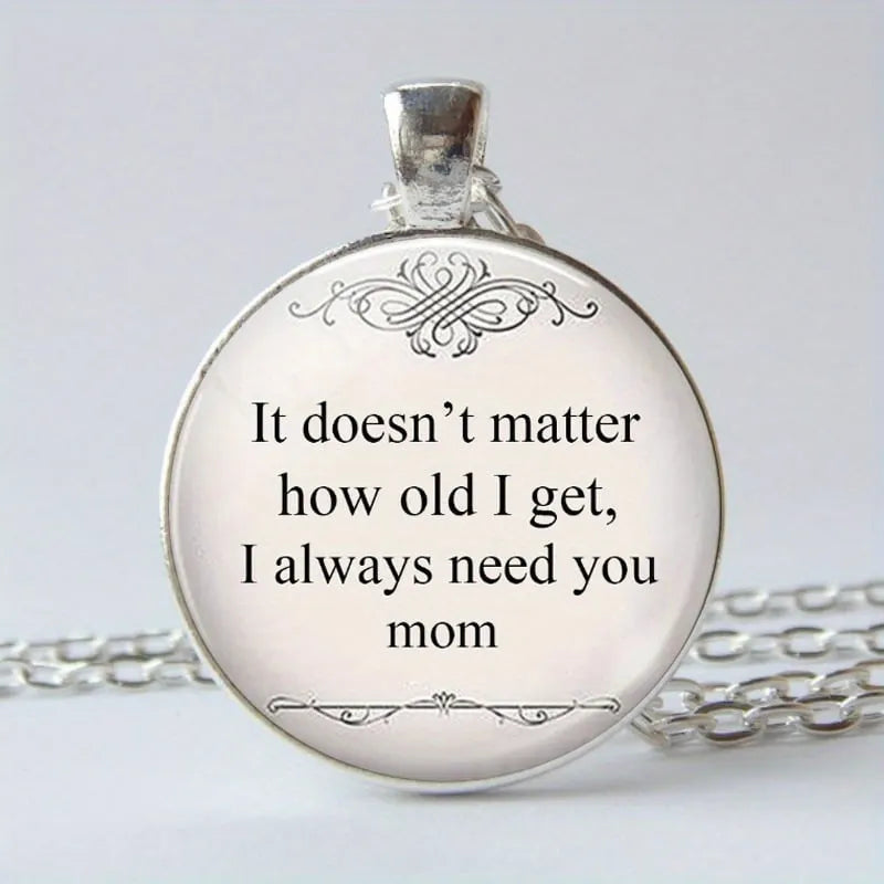 🔥Last Day 50% OFF -🎁“I Need You Mom” Keychain or Necklace