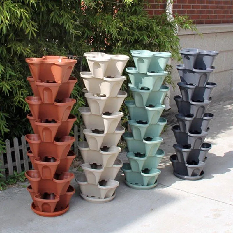 Stackable planters