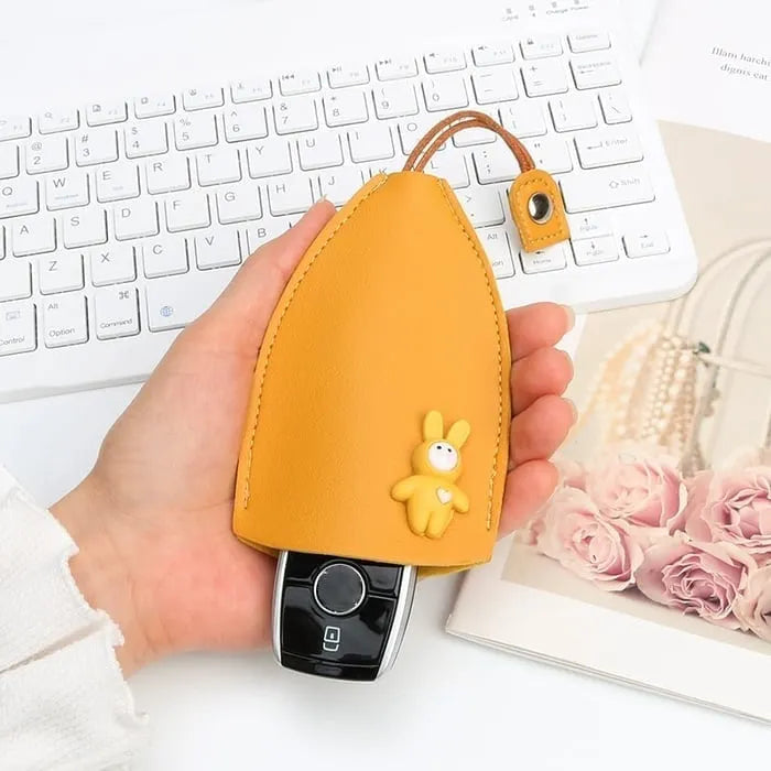 🎅Early Christmas Sale-49% OFF🔥Creative Pull-out Cute Large-capacity Car Key Case