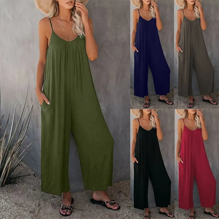 💐HOT SALE 49% OFF💝Ultimate Flowy Jumpsuit with Pockets