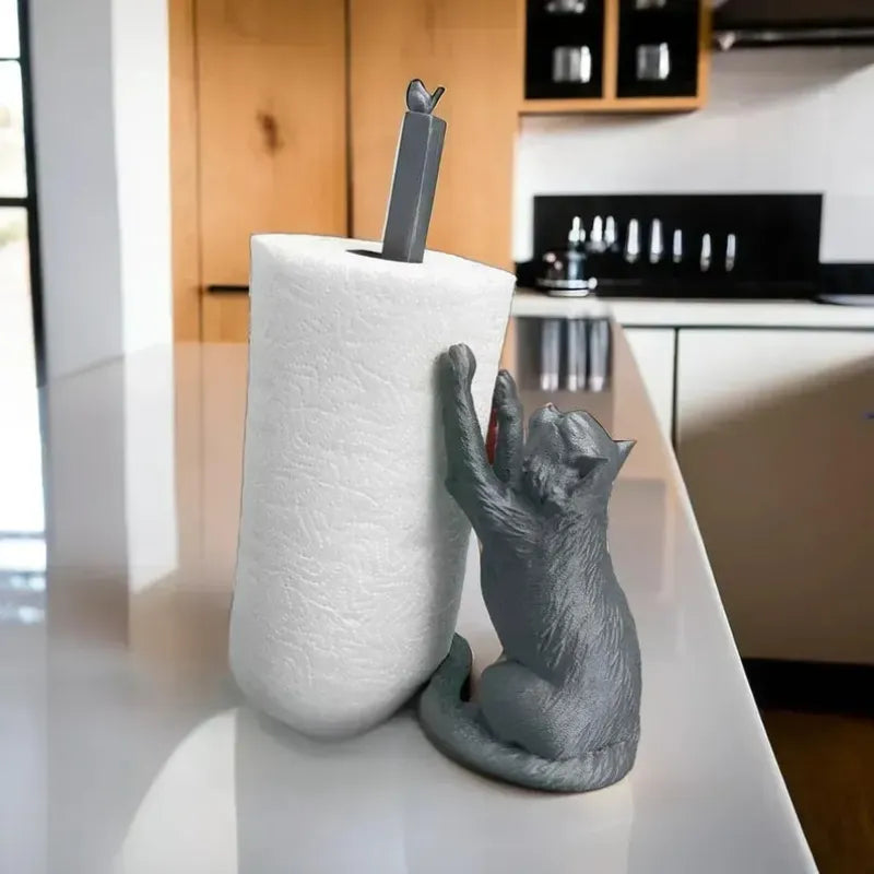 🐱Cat paper towel holder free standing🧻