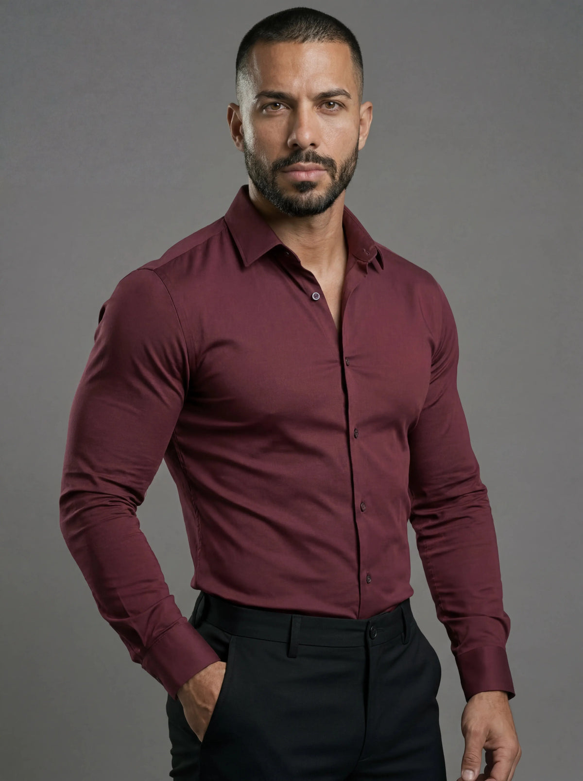 Muscle Dress Shirt