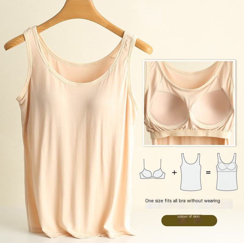 2 in 1 Tank Top + Bra
