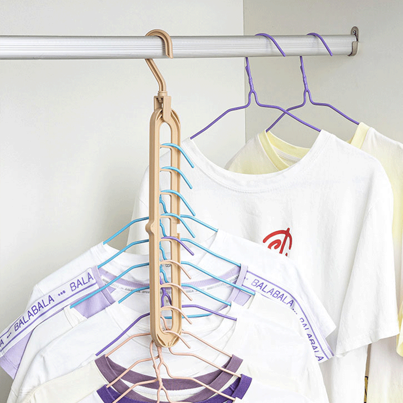 New Year Hot Sale -Porous Rotating Magic Clothes Hanger
