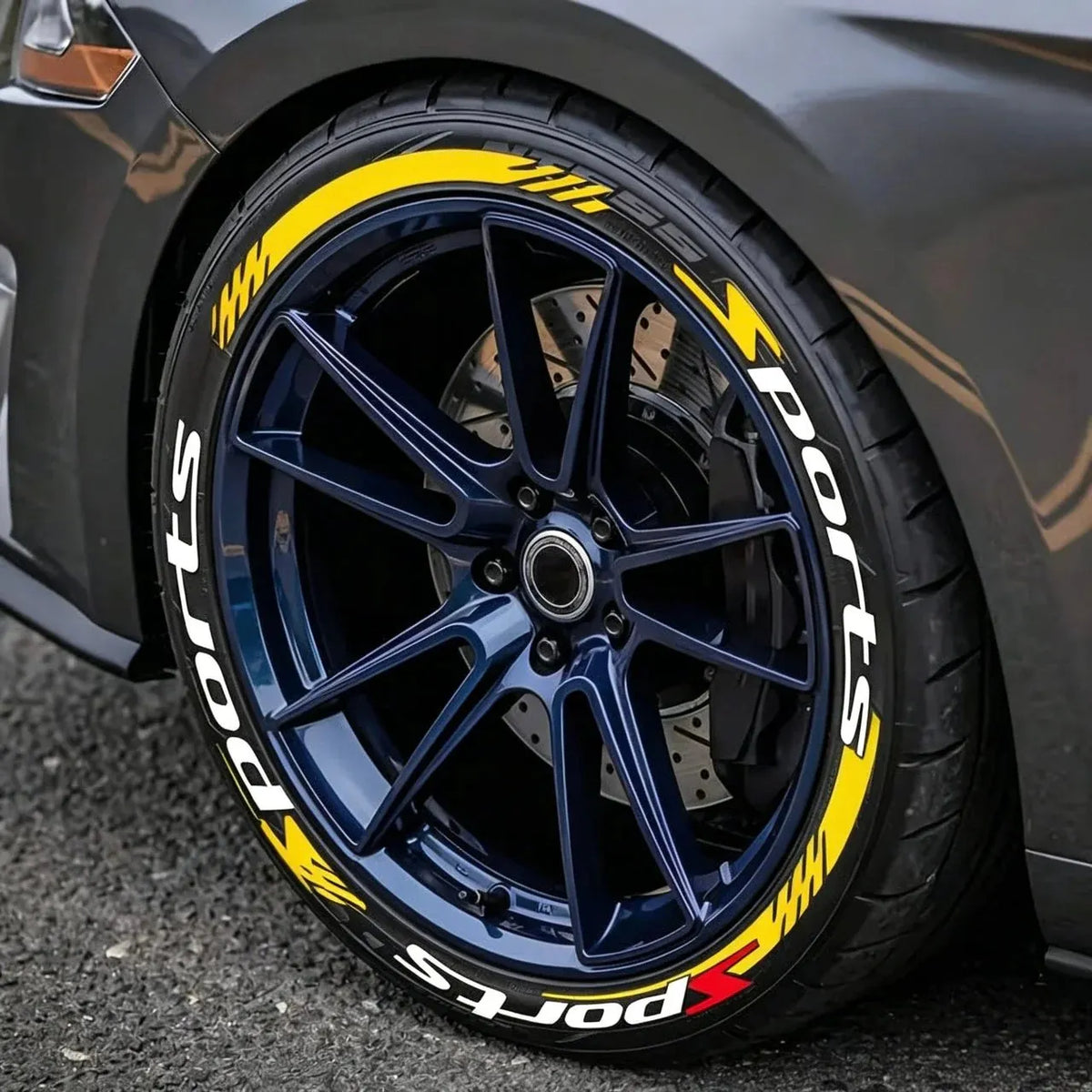🔥Tire Lettering Stickers | Waterproof Universal Wheel Sidewall Decals(Regular stickers)