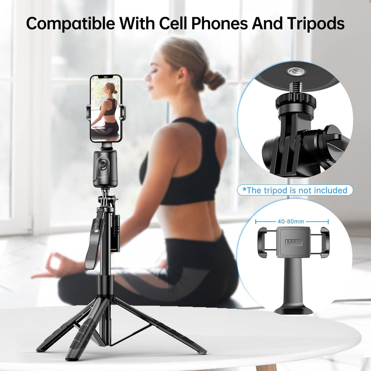 🔥HOT SALE🔥Hot Sale🔥Smart AI Facial Recognition Phone Tripod