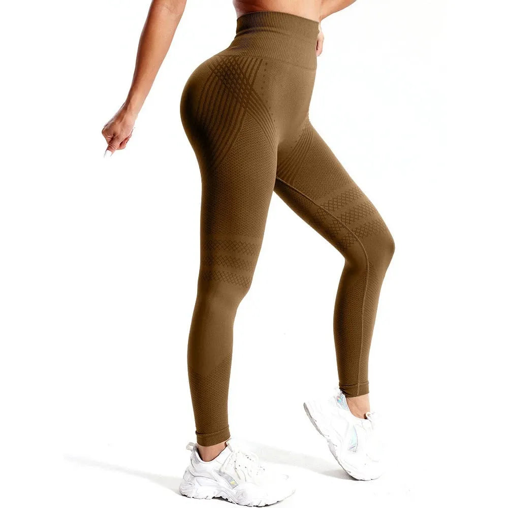 Women's High-Waisted Stretchy Butt-Lifting Yoga Leggings