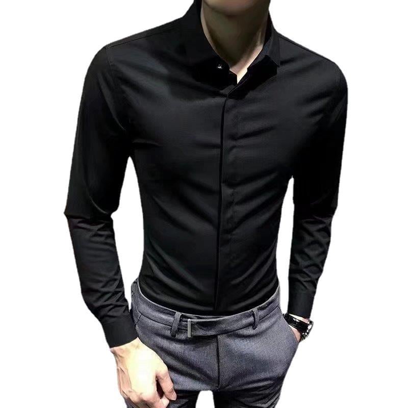 Men's Wrinkle-Free Button-Down Shirt