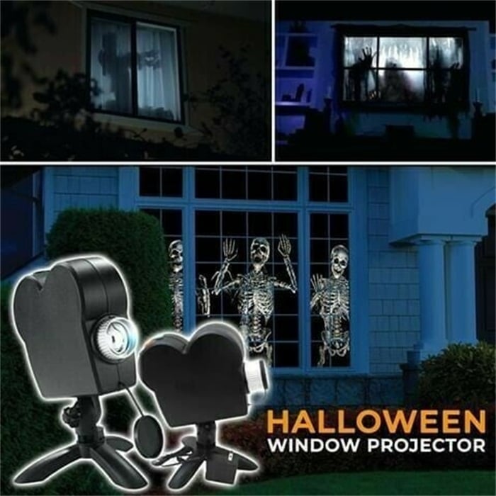 🔥Hot Sale 60% OFF💀 New Upgrade Halloween/Christmas Holographic Projection