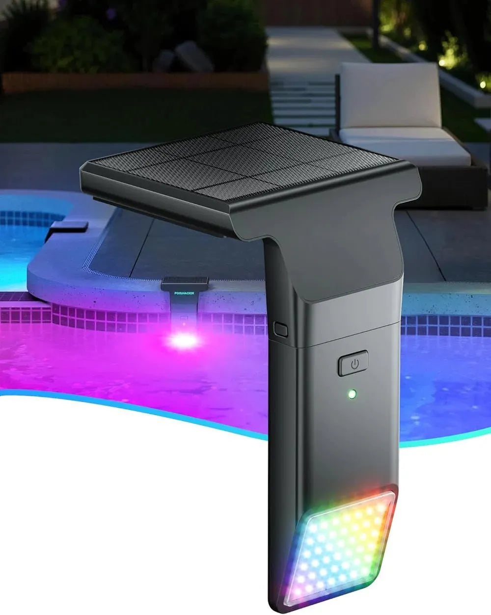 🔥HOT SALE🔥 New Series — Poolside Solar Light for Swimming Pool ✨BUY 3 FREE SHIPPING