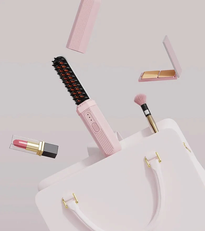 🔥Last Day 50% OFF - ✨New In-Women's Cordless Hair Straightener Brush