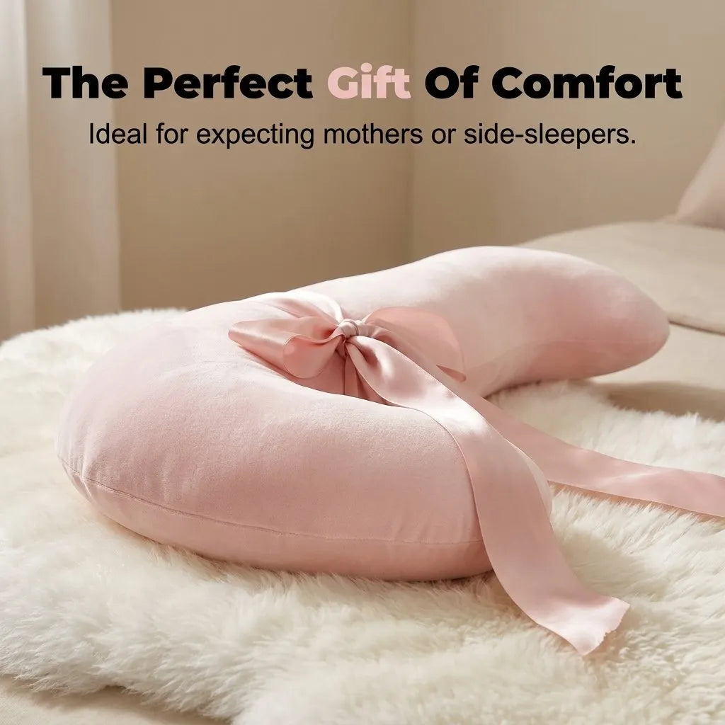🔥HOT SALE🔥💤Ergonomic Long Hippocampus Pillow – Multi-Functional Waist & Side Sleeper Cushion🛌