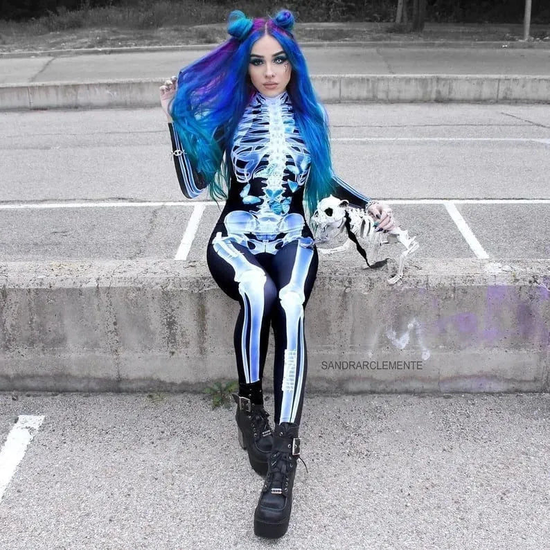 🎃Halloween Sale -Sexy Skeleton Bodysuit