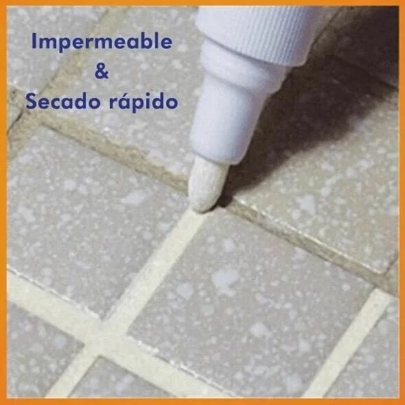 Bolígrafo de Lechada de Baldosa