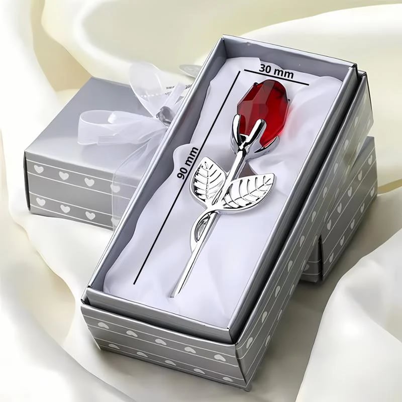 🔥HOT SALE🔥💖Eternal Love Metal Crystal Rose Timeless Gift for Valentine's Day, Mother's Day, Birthdays, and Anniversaries Water-Resistant