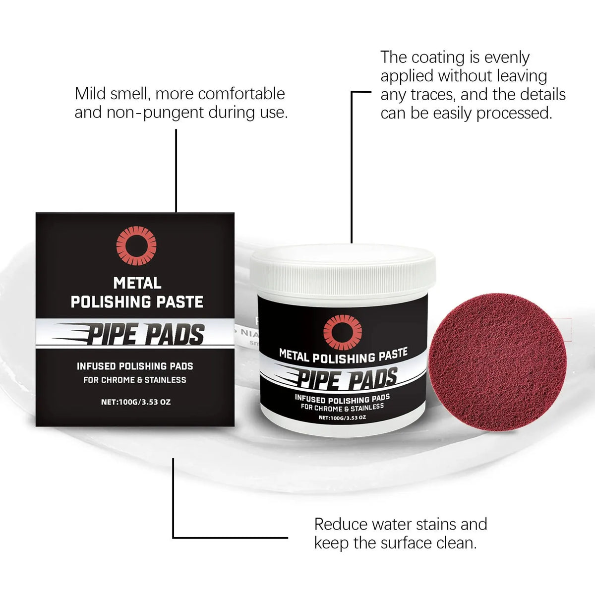🔥HOT SALE🔥✨ Pipe Dream Polishing Pads – Shine Made Easy 🛠️