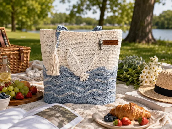 🔥LAST DAY 49% OFF -❤️ Handmade Crochet Christian Bag(✨2026 Limited Edition)