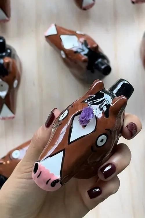 ⏰Pre-tariff Hike Clearance Sale: Save 49%-Handmade Bojack Horseman Inspired Ceramic Pipe