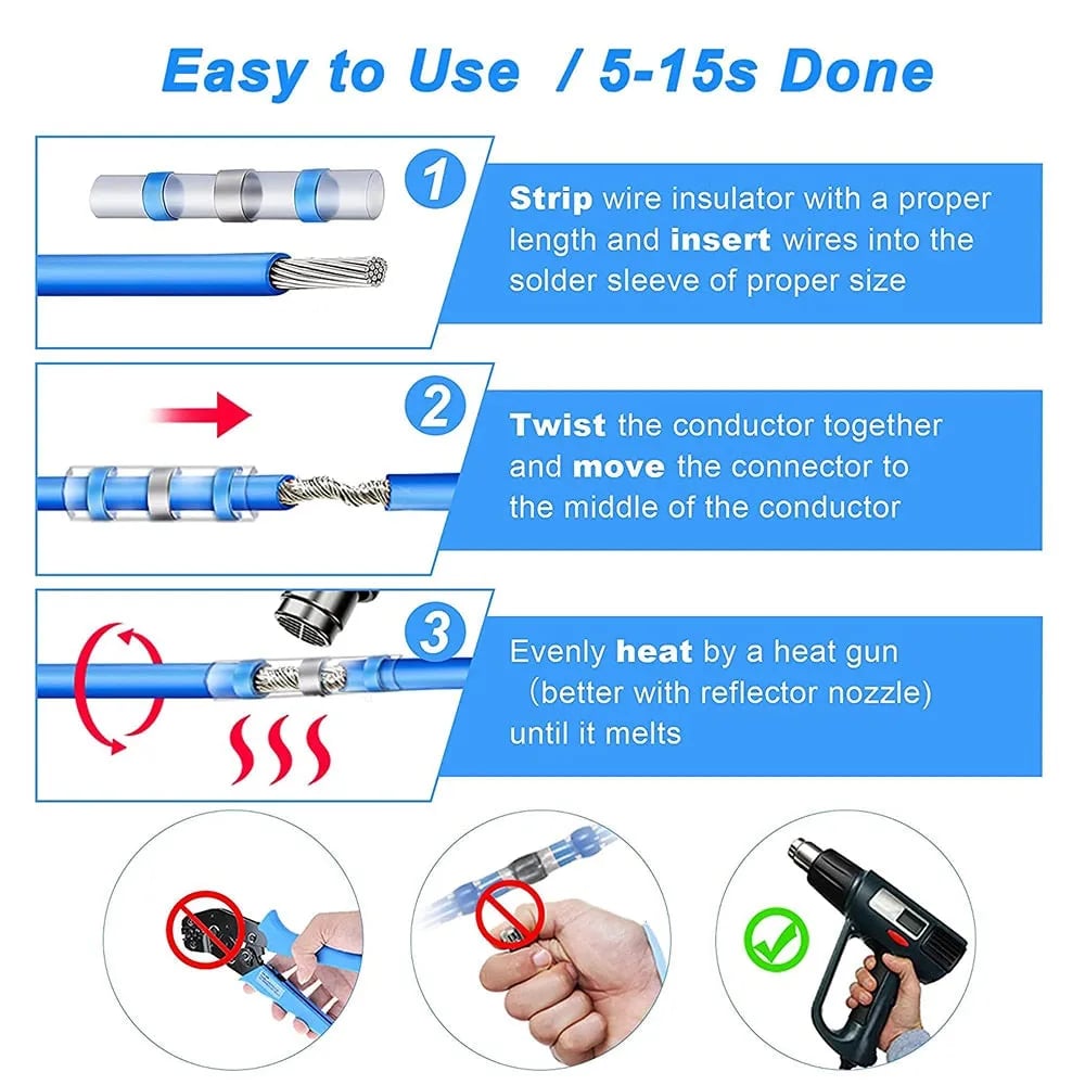 🔥 HOT SALE 🔥Solder Seal Wire Connectors